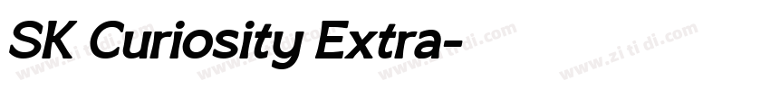SK Curiosity Extra字体转换